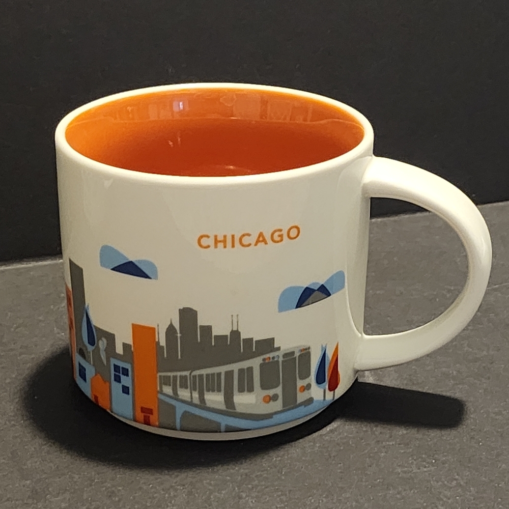 Starbucks Chicago Mug You Are Here New
